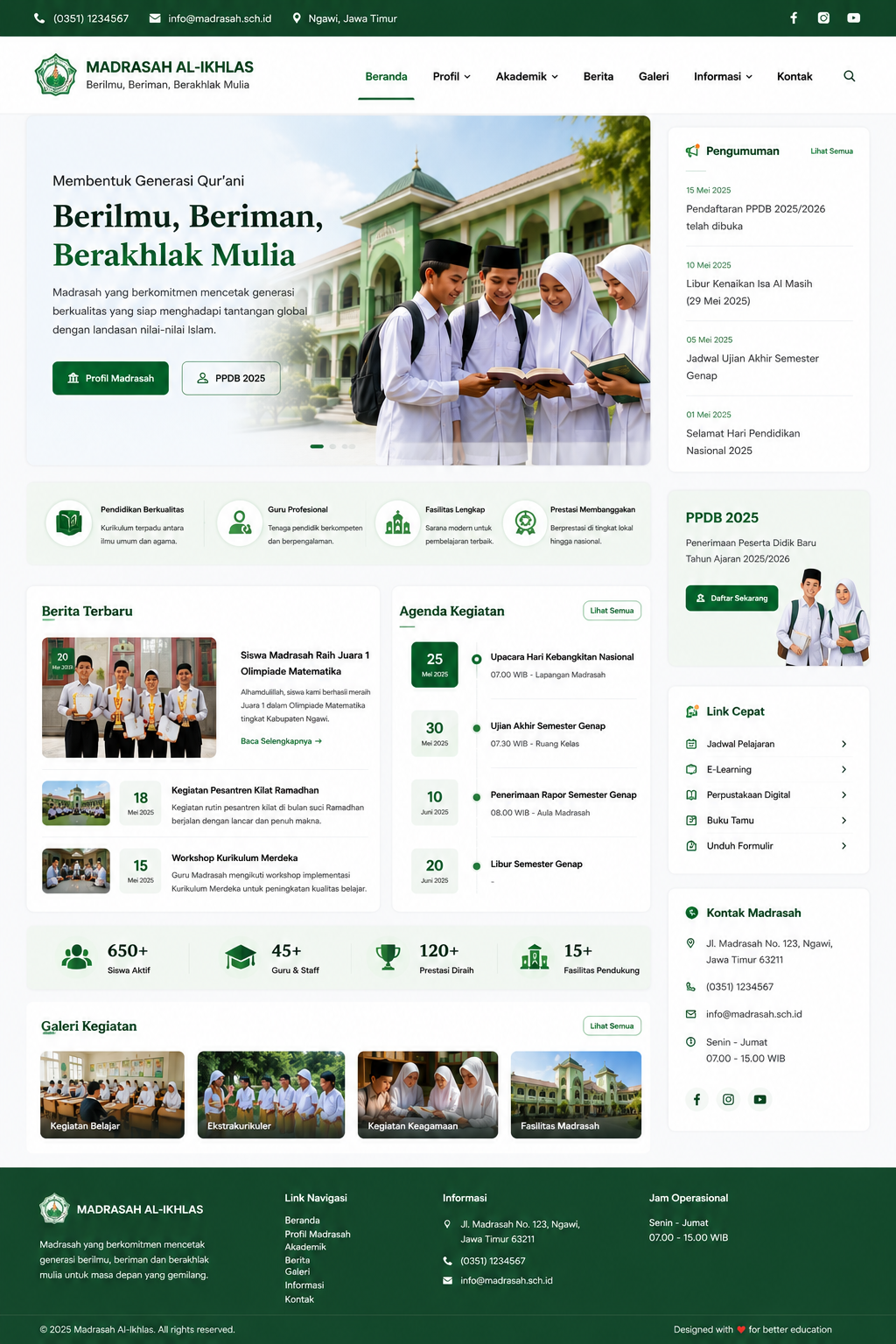 Website Profil Sekolah